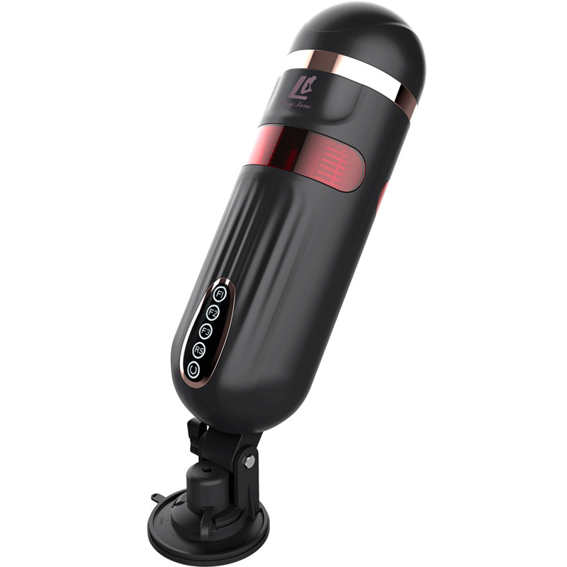 Âm đạo giả hít tường rung thụt xoay phát âm thanh tỏa nhiệt LC Easy Love cao cấp