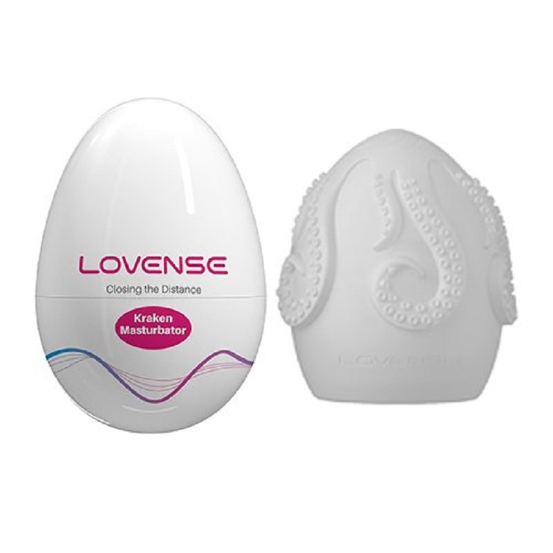 Âm đạo giả thủ dâm ngụy trang quả trứng Lovense Kraken nhỏ gọn