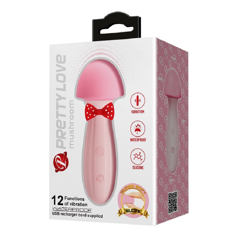 Chày rung silicon siêu mềm mịn cây nấm Pretty Love Mushroom dễ thương