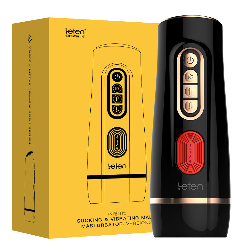 Cốc thủ dâm tự động Leten Masturbator Version 3 rung co bóp bú mút rên chính hãng