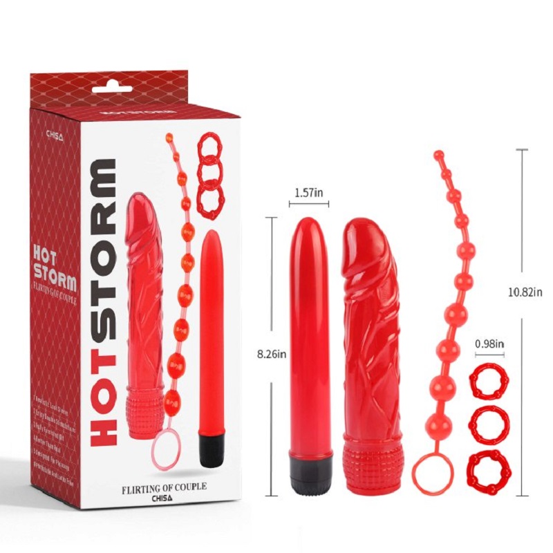 Combo bộ sextoys Hot Storm 4 món cho cặp đôi dễ dàng thăng hoa