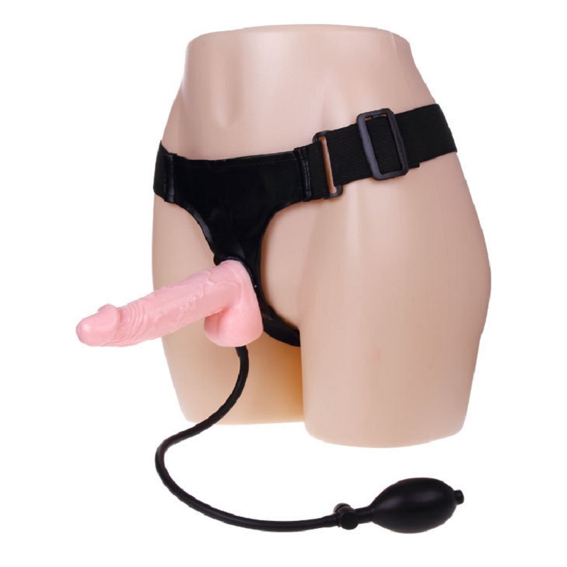 Dương vật giả bơm hơi đặc ruột có dây đeo Chisa Ultra Harness
