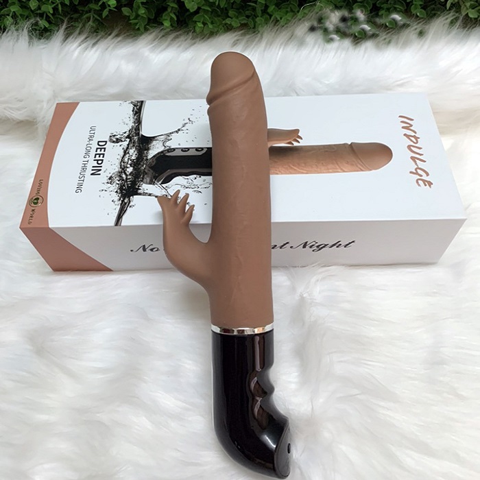 Dương vật giả cầm tay đa năng Indulge Deepin rung liếm thụt cực sâu
