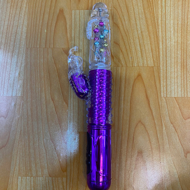 Dương vật giả cầm tay Libo không rung có nhánh cánh bướm giá rẻ