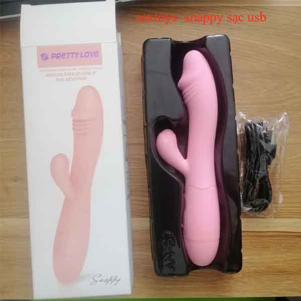 Dương vật giả cầm tay Pretty Love Snappy sạc pin siêu mạnh 30 chế độ rung