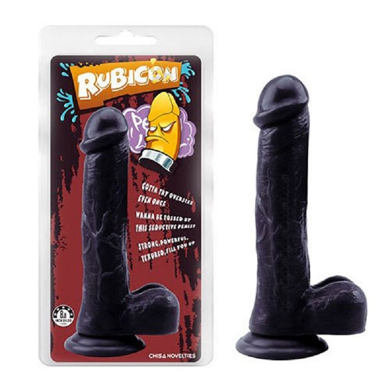 Dương vật giả Chisa Rubicon siêu khủng không rung da đen Châu Phi gân guốc