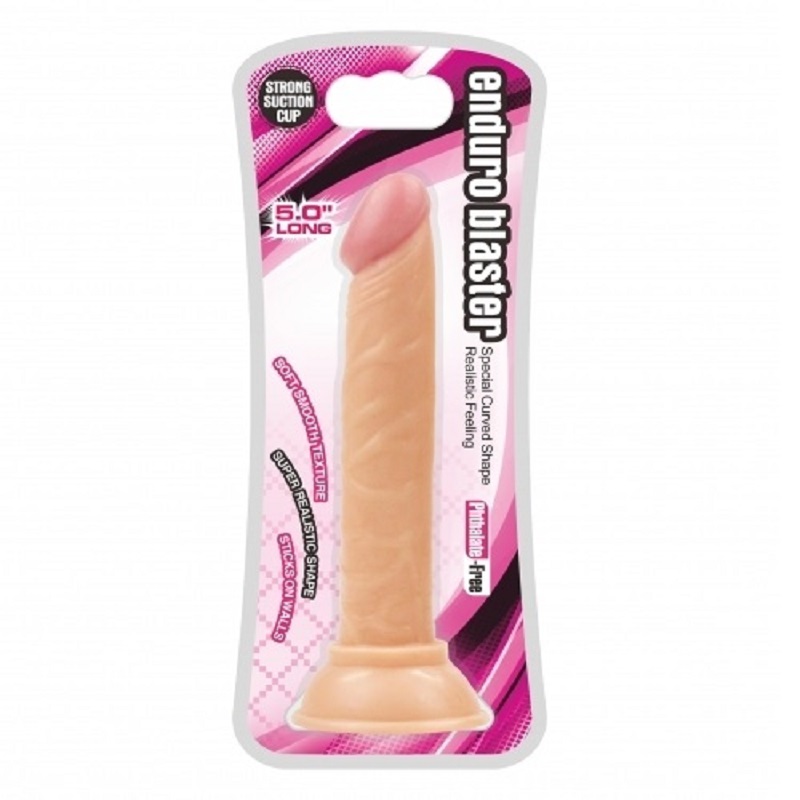 Dương vật giả hít tường size nhỏ không rung Lovetoy Enduro Blaster