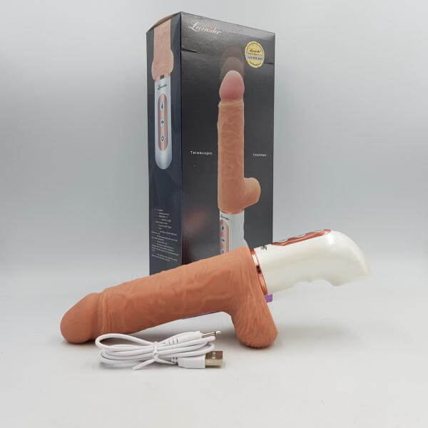 Dương vật giả rung thụt sưởi ấm Loveaider cao cấp