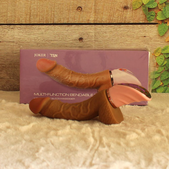 Dương vật giả uốn cong TSN Joker chơi theo hướng bạn muốn