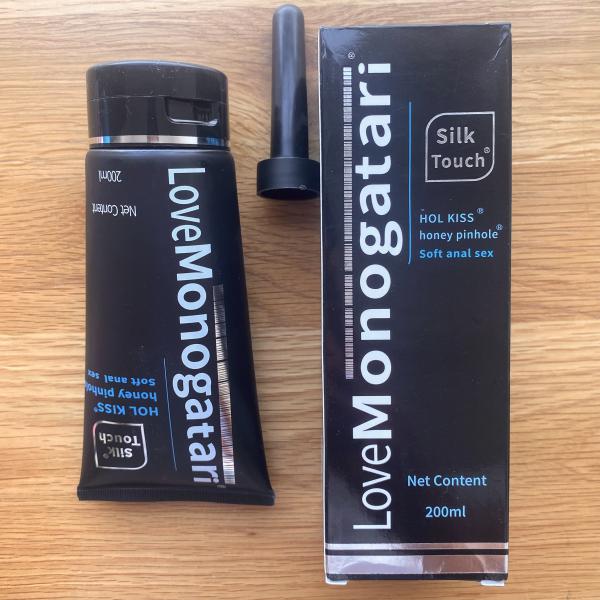 Gel bôi trơn âm đạo hậu môn gốc nước Love Monogatari Black 200ml