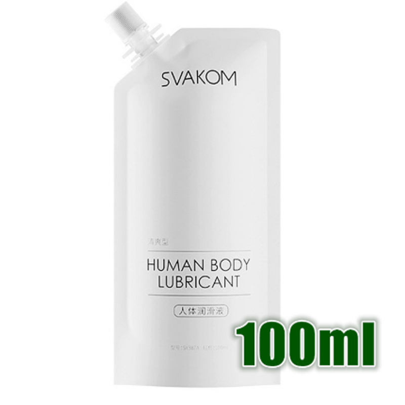 Gel bôi trơn gốc nước trơn mượt mà Svakom Human Body 100ml dạng túi tiện lợi