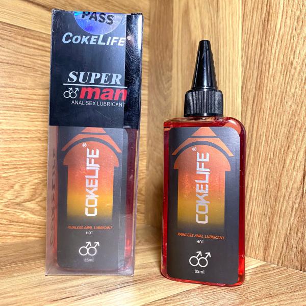 Gel bôi trơn làm ấm tăng khoái cảm Cokelife Superman đỏ 85ml