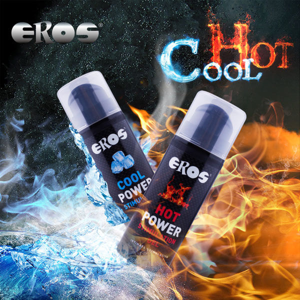 Gel bôi trơn tăng khoái cảm Eros nóng Hot Power và lạnh Cool Power của Đức