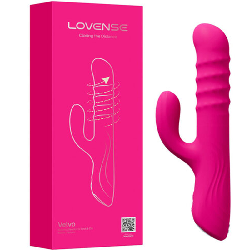 Lovense Velvo - Sextoys dương vật rung xoay sóng bi 360° kết nối App cao cấp