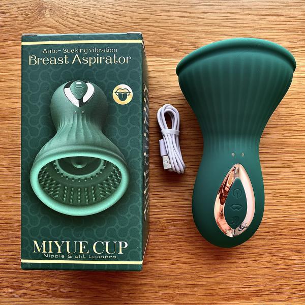 Máy massage kích thích bú liếm ngực âm đạo Miyue Cup đa năng