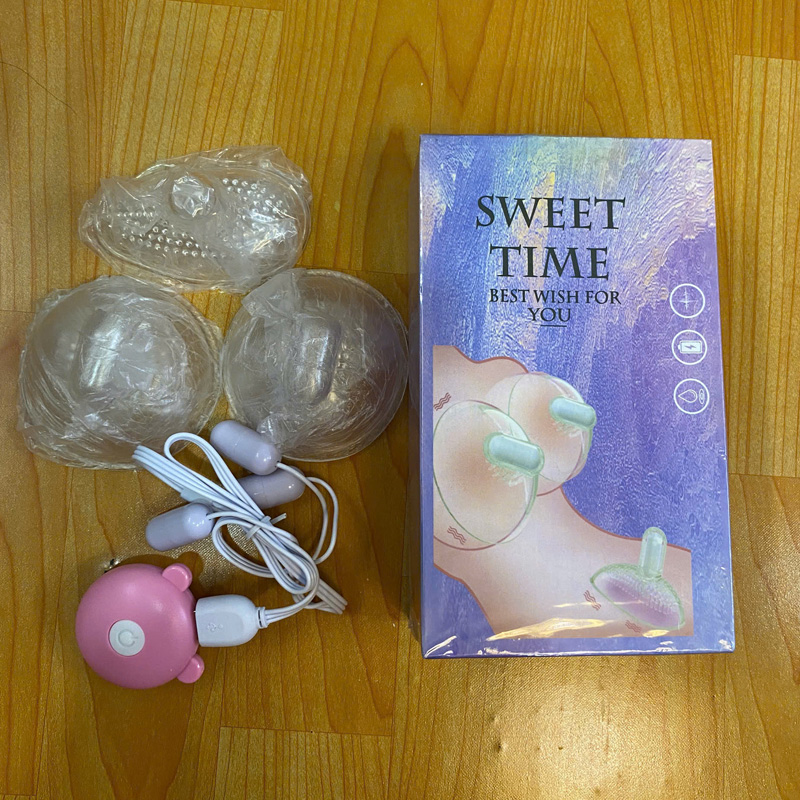 Máy rung 3 đầu massage kích thích ngực và âm đạo Sweet Time