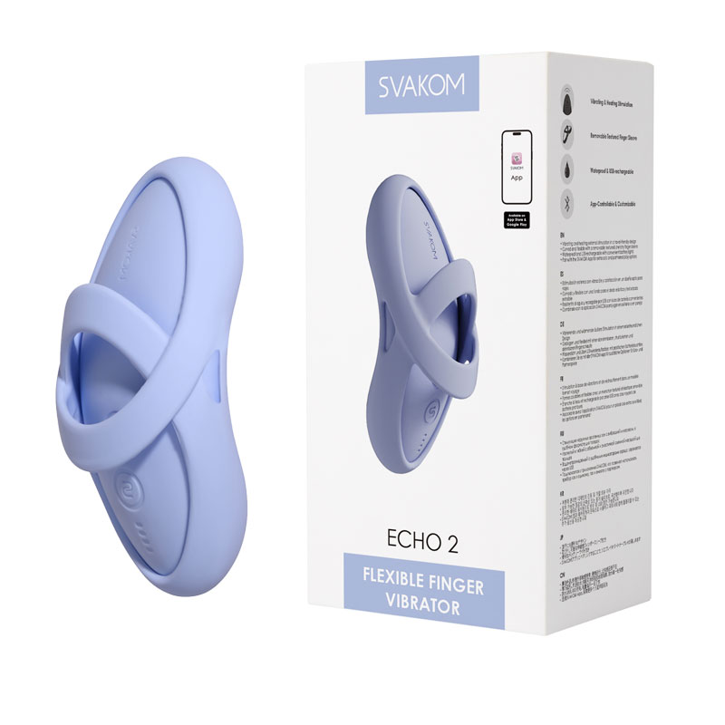 Máy rung âm vật gắn quần chip SVAKOM Echo 2 kết nối qua app chính hãng