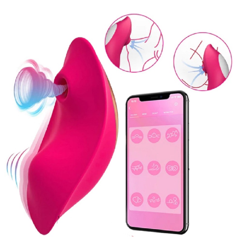 Máy rung bú mini gắn quần chíp điều khiển qua app điện thoại cao cấp