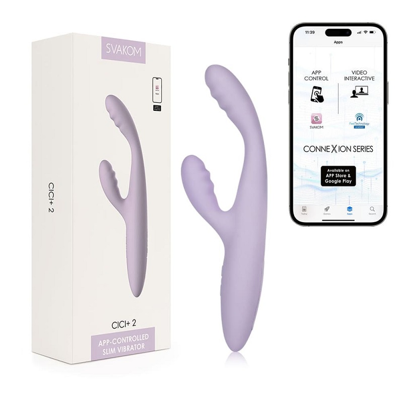 Máy rung điểm G Svakom Cici 2 Plus kết nối app tỏa nhiệt cao cấp chính hãng