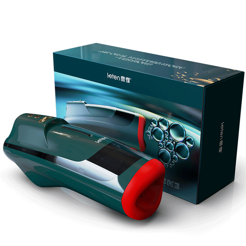 Máy rung thụt co bóp bú mút Leten Air Oral Masturbator Version 3 tỏa nhiệt ấm cao cấp