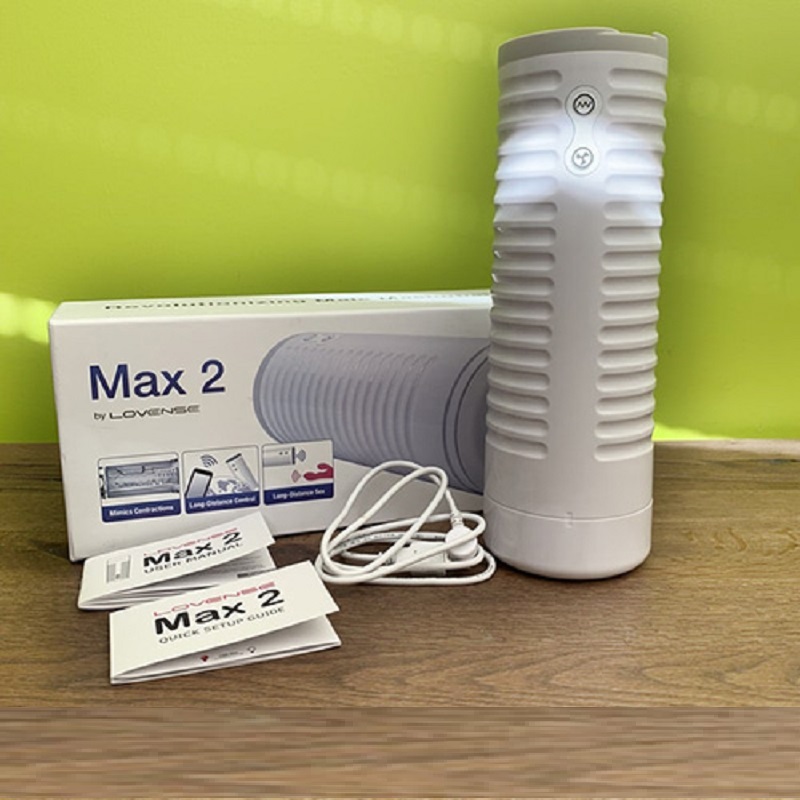 Máy thủ dâm tự động Lovense Max 2 rung co bóp điều khiển từ xa qua App
