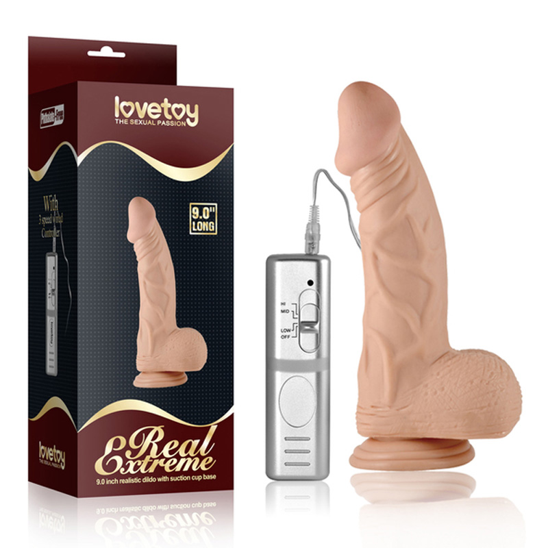 Phân phối Dương vật giả hàng khủng Lovetoy 9,0 inch có rung