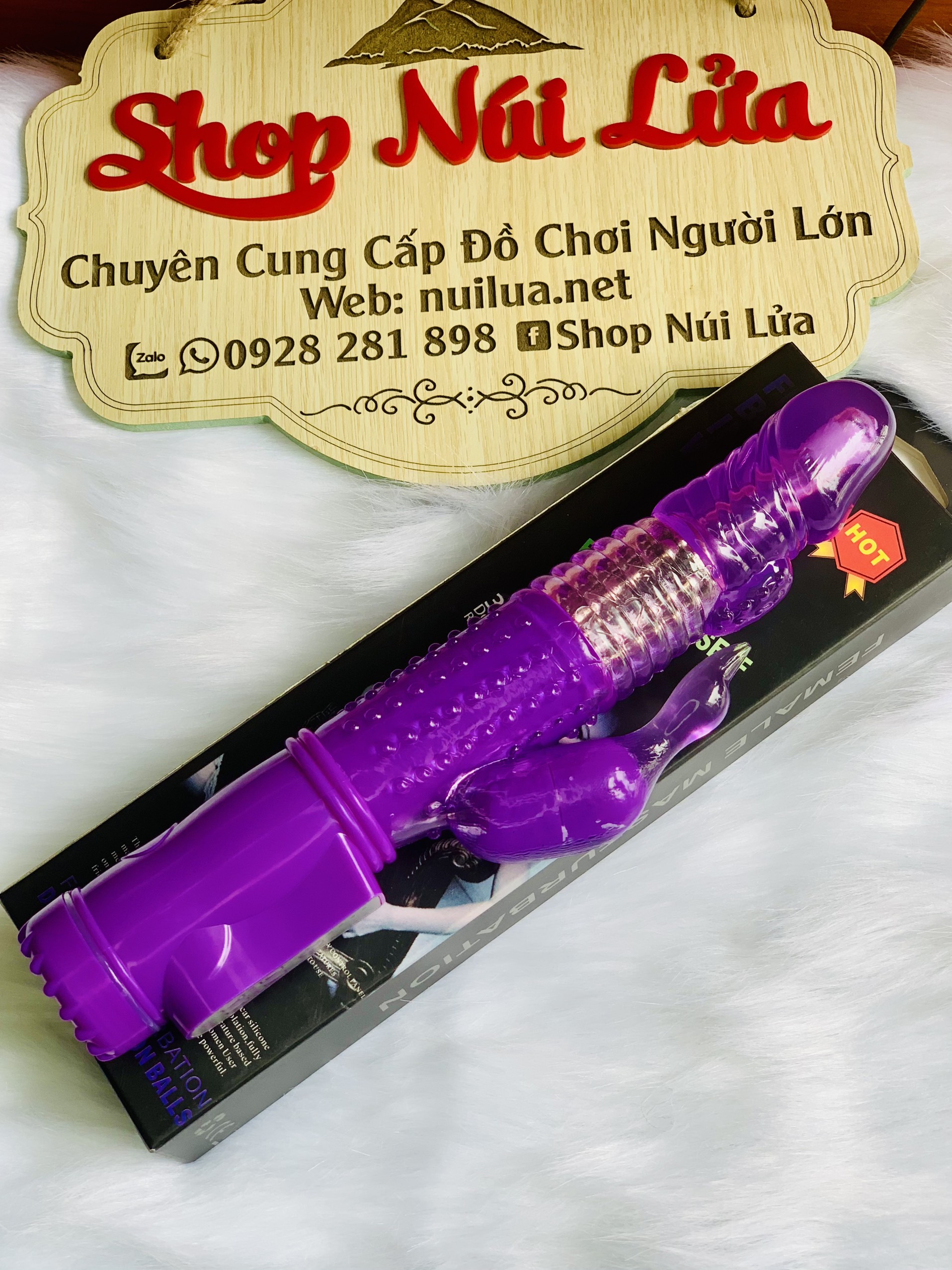 Phân phối Dương vật rung thụt xoay dùng pin 3A