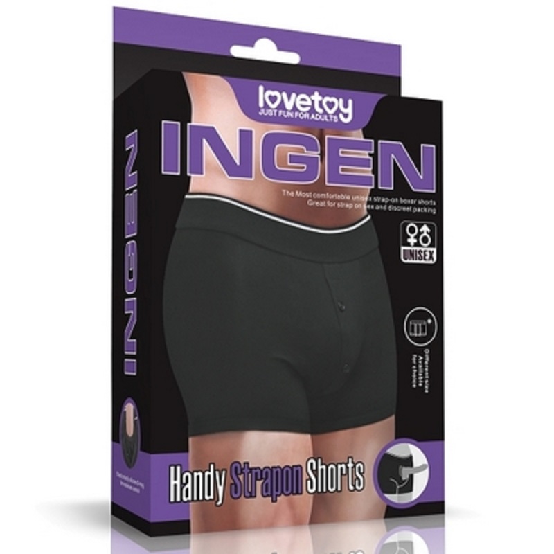 Quần đeo dương vật giả và gắn trứng rung Lovetoy Ingen chính hãng