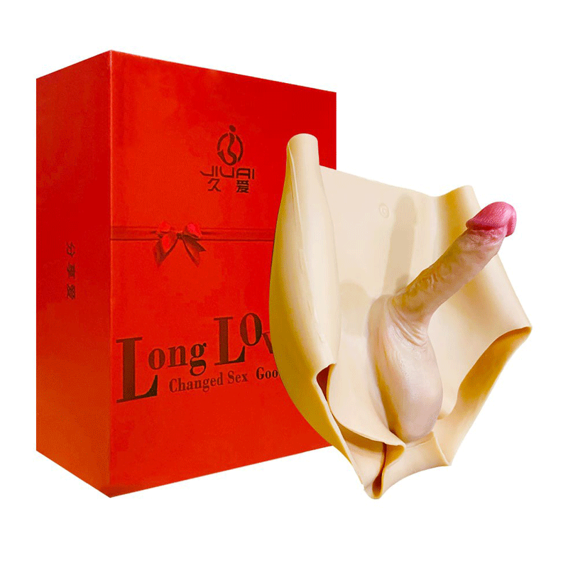 Quần silicon mềm mịn gắn dương vật giả đặc ruột Long Love cao cấp