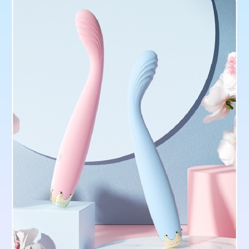 Que rung cầm tay massage điểm G mini mềm mại mạnh mẽ