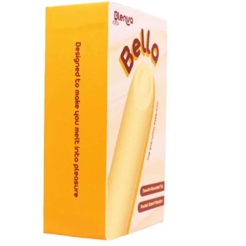Que rung massage mini Blenva Bella hình thỏi son 10 chế độ cao cấp