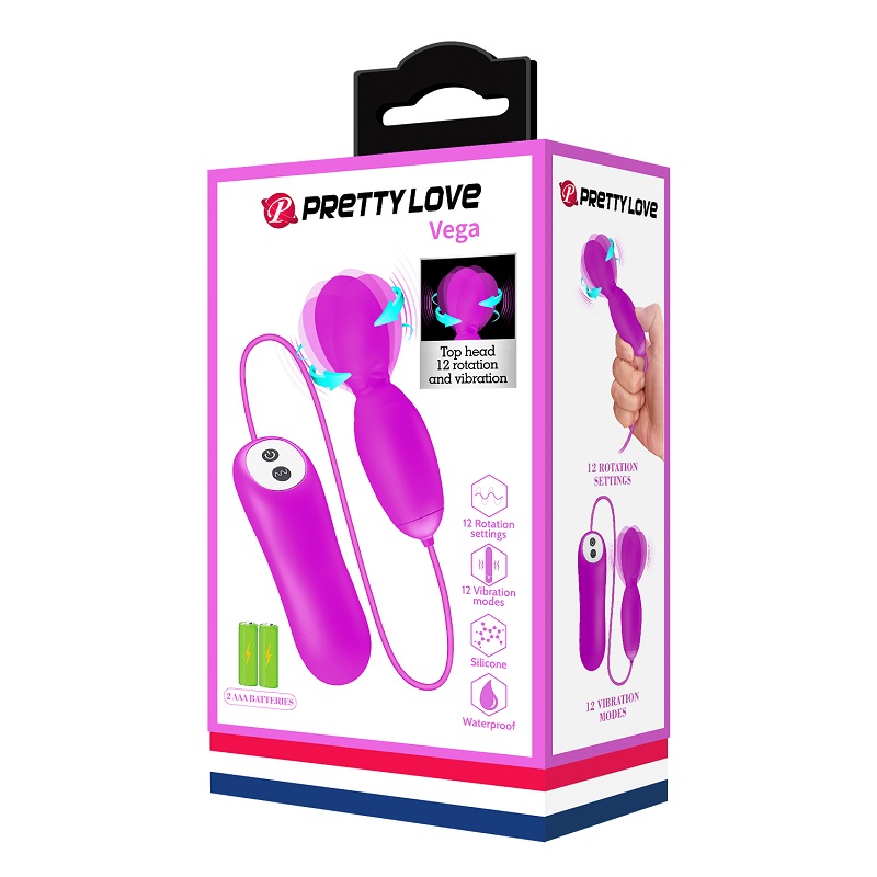 Sextoy Trứng rung ngoáy độc đáo Pretty Love Vega chính hãng