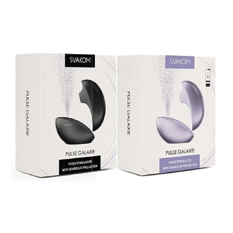 Svakom Pulse Galaxie - Máy bú mút âm vật và ngực mini với đèn chiếu ánh sao kết nối qua app
