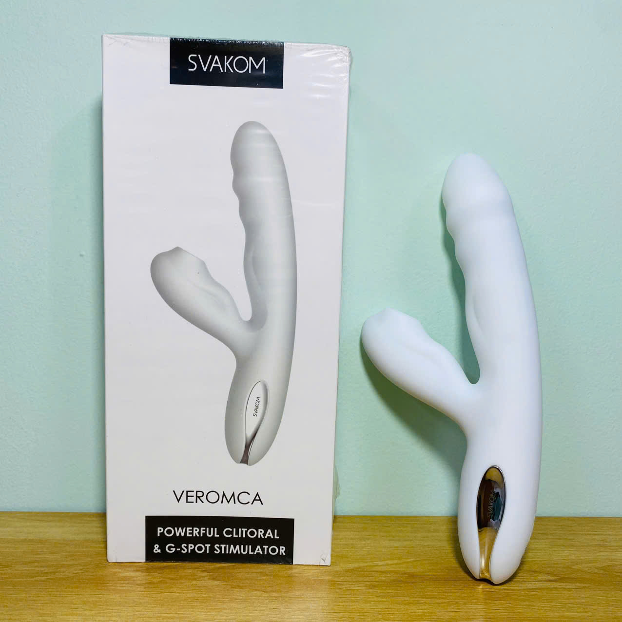 Svakom Veromca - Dương vật giả rung thụt bú mút sưởi ấm cao cấp