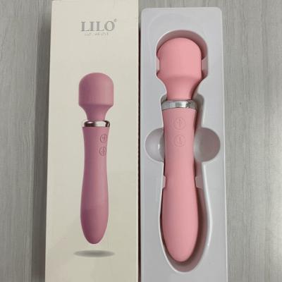 Chày rung Lilo massage hai đầu 10 chế độ dùng pin sạc