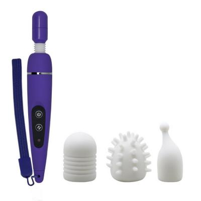 Chày rung massage điểm G mini King Touch kèm 4 đầu thay thế giá tốt Hồ Chí Minh