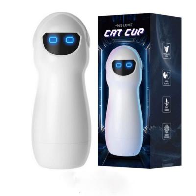 Cốc thủ dâm cầm tay Cat Star không rung giá rẻ hình robot dễ thương