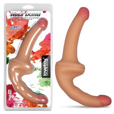 Cu giả cầm tay 2 đầu Lovetoy Holy Dong siêu mềm mịn phù hợp cho cặp les