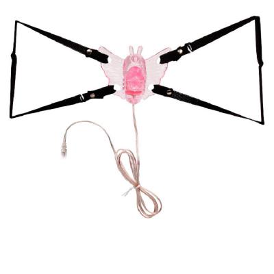 Cu giả có dây đeo hình bướm hồng mini 5cm rung giá rẻ