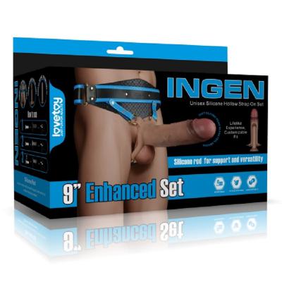 Cu giả có dây đeo Lovetoy Enhanced Ingen size khủng 9 inch mềm mịn chính hãng