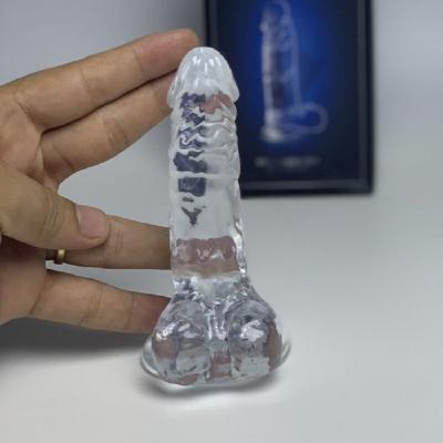 Cu giả hít tường mini trong suốt Yunman không rung