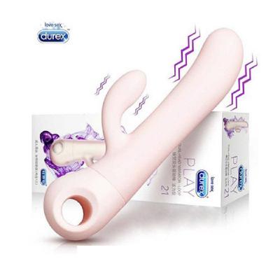 Cu giả rung kích thích massage điểm G hạt le Durex Dual Head Vibrator Loop 21 chính hãng