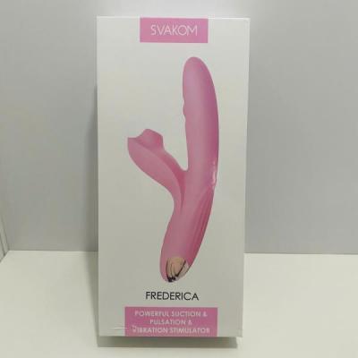 Cửa hàng bán Dương vật Svakom Frederica rung thụt bú hút tỏa nhiệt