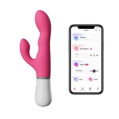 Dụng cụ dương vật giả cầm tay có nhánh Lovense Nora mát xa điểm G điều khiển qua app cao cấp