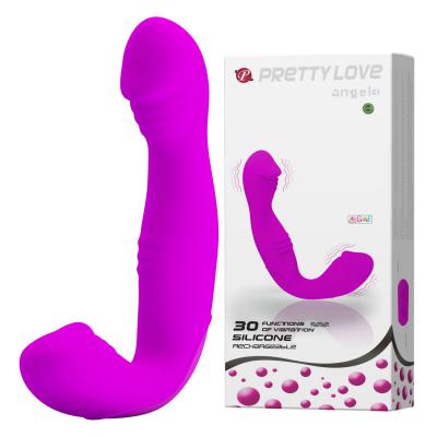 Dương vật giả cầm tay 2 đầu Pretty Love đa năng rung 30 chế độ