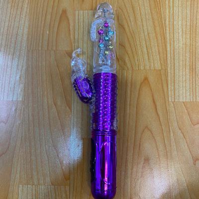 Dương vật giả cầm tay Libo không rung có nhánh cánh bướm giá rẻ