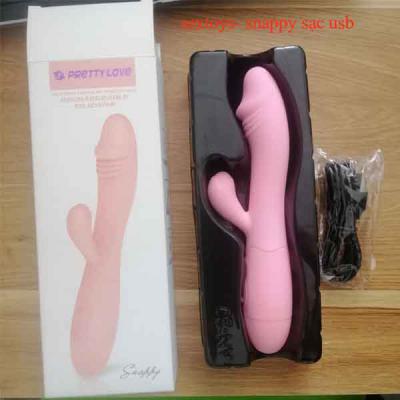 Dương vật giả cầm tay Pretty Love Snappy sạc pin siêu mạnh 30 chế độ rung