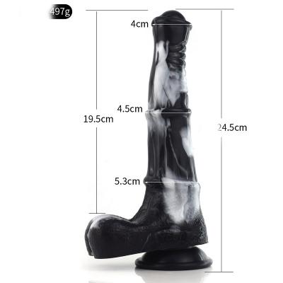 Dương vật giả có đế hít ngựa ô YOCY size M siêu khủng