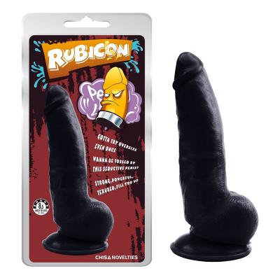 Dương vật giả Dildo Chisa mẫu Rubicon siêu khủng không rung màu đen mũm mĩm