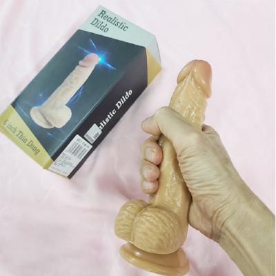Dương vật giả Dildo Realistic không rung gân guốc giống thật